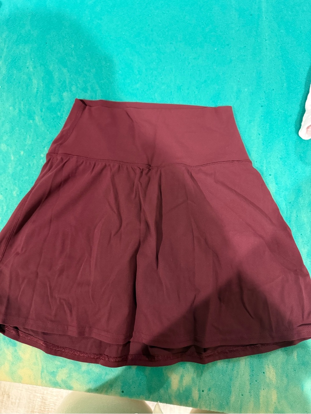 lululemon athletica High-Waist Athletic Skort in Burgundy
